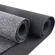 gray speaker carpet liner resists