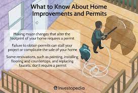 home improvements that require permits