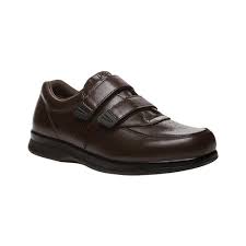 Mens Propet Vista Walker Strap Size 8 D Brown Leather