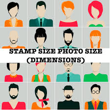 Stamp Size Photo Size Dimensions In Pixels Inches Cm