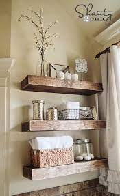 Wall shelves turn empty walls into a great place to store and show off your things. 26 Best Bathroom Shelf Decor Ideas Decor Shelf Decor Bathroom Shelf Decor
