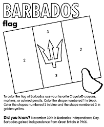 This coloring page belongs to these categories: Barbados Coloring Page Crayola Com