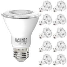 sunco lighting 10 pack par20 led bulb