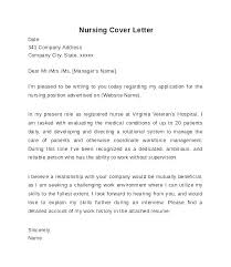 Entry Level Nursing Cover Letter Keralapscgov