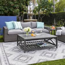 best material for an outdoor rug