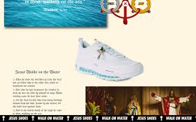 3 000 Jesus Shoes Let Wearers Walk On Water Sell Out In
