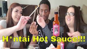 H*ntai Hot Sauce!? Let's Try It! - YouTube