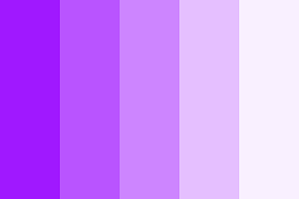 blacklight purple color palette