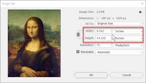 image size and canvas size in photo