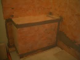 I then plan to pour the shower base and then seal around bench and floor with kerdi membrane. Building A Bench For Your Shower