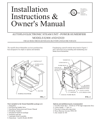 Autoflo S2000 Owner S Manual Manualzz Com