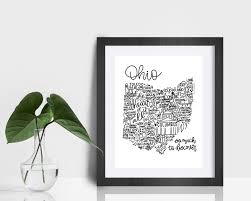 Ohio Inspired Wall Art You Can On