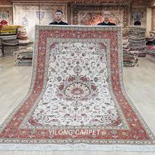 wool silk rug handmade traditional area