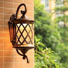 Pineapple Outdoor Wall Light Rustic