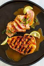 lime chili marinated tuna recipe