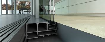 Recessed Bottom Rail Sliding Door