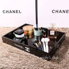 chanel vip gift vanity makeup tray for