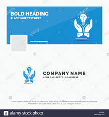 Blue Business Logo Template For Idea Ideas Creative Share Hands