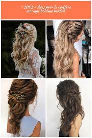 Bohemian chic curly wedding hairstyle, country wedding hairstyle with .....  | Coiffure mariage, Coiffure bohème mariage, Coiffure mariee boheme