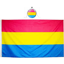 Pansexual people may be described as being gender blind showing that gender is not a factor in their attraction to a person. Amazon Com Eugenys Pansexual Flag 3 X 5 Ft Free Pan Pide Flag Necklace Included Bright Vivid Colors Durable Brass Grommets And Double Stitched Uv Fade Resistant Large Pan
