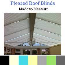 Conservatory pleated roof blinds are the perfect way to control temperature and light throughout the summer and winter seasons. Conservatory Pleated Roof Blinds Free P P Ebay