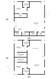 2 story barndominium floor plans