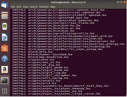installation of kernel in linux