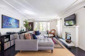 design around an awkward living room layout