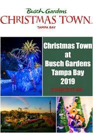 christmas town at busch gardens ta