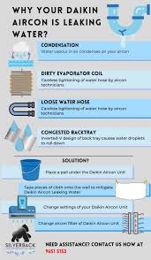 daikin aircon leaking water 3 reasons