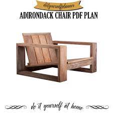 Adirondack Chair Plan Diy Wooden Chair