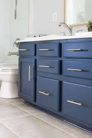 how to paint a bathroom vanity the easy