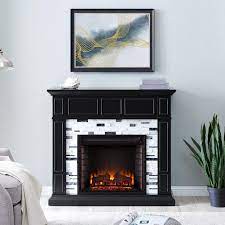 Drovling Marble Fireplace In Black