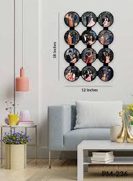 Personalized Wall Hanging Circle Shape
