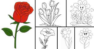 Terlebih untuk anak tk atau paud yang masih dalam masa aktiv tentunya lebih mudah menyerap ilmu. 20 Sketsa Gambar Mewarnai Bunga Untuk Anak Anak