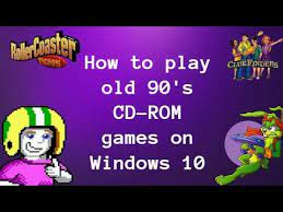 cd rom games on windows 10