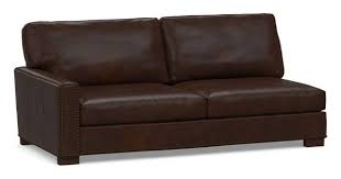 Turner Square Arm Leather Sectional