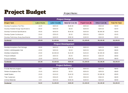 project budget free google sheets