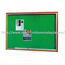 Notice Velvet Board Wooden Frame