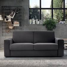 milo sofa bed in eco leather or fabric