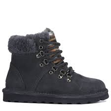 Bearpaw Womens Marie Water Resistant Winter Boots Charcoal