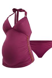 Cache Coeur Maternity Tankini Brasilia Maternity Swimwear