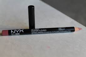 nyx pink slim lip pencil liner review
