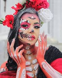 day of the dead makeup carolina