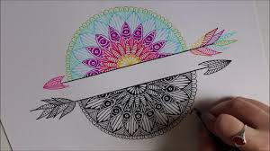 Mandala attrape reve laissez exprimer votre creativite pour colorier cet incroyable mandala attrape reve. Tuto Mandala Attrape Reve Youtube
