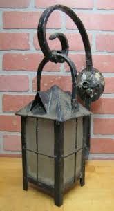 Antique Arts Crafts Lamp Sconce