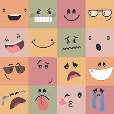 caras emoji emoticon sonrisa digital