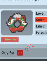 Me, who doesn't like the update and has a laggy computer: Bee Swarm Leaks On Twitter Test Realm Festive Wreath Color Red Beesmas Edition Only For Festive Bee New Ability Festive Mark The Festive Wreath