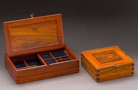 elegant cocobolo rosewood jewelry box
