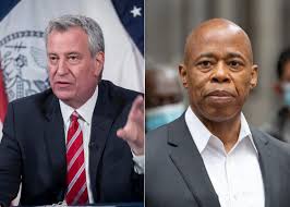 Broadway would also return likely by september but de blasio said smaller theaters would hopefully be able to open sooner. De Blasio Wades Into Nyc Mayor S Race To Defend Eric Adams New York Daily News